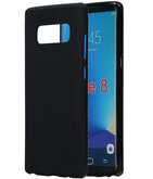 Hoesje voor Samsung Galaxy Note 8 TPU back case Zwart