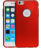 Hoesje voor Apple iPhone 6 Plus / 6s Plus Design TPU back case Rood