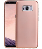 Hoesje voor Samsung Galaxy S8+ Plus Design TPU back case Roze