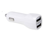 2 USB mini Autolader 2 port 2.1 A Wit