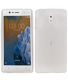 Hoesje voor Nokia 3 Smartphone Cover Transparant