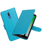 Turquoise Portemonnee booktype Hoesje voor Huawei Mate 10 Lite