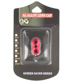 Hoesje voor Apple iPhone X camera lens cover Rood