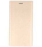 Goud Folio flipbook Hoesje voor Samsung Galaxy J5 2017