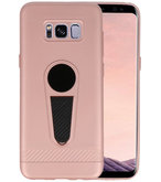 Roze Magneet Stand Case hoesje voor Samsung Galaxy S8 Plus