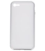 Wit Magnetisch Back Cover Hoesje voor Apple iPhone 7 / 8