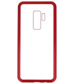 Rood Transparant Magnetisch Back Cover Hoesje voor Samsung Galaxy S9 Plus