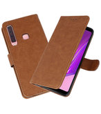 Bookstyle Wallet Cases Hoesje voor Samsung Galaxy A9 2018 Bruin