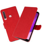 Bookstyle Wallet Cases Hoesje voor Samsung Galaxy A9 2018 Rood