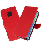 Bookstyle Wallet Cases Hoesje voor Huawei Mate 20 Pro Rood