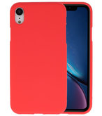 Color TPU Hoesje voor iPhone XR Rood