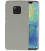 Color TPU Hoesje voor Huawei Mate 20 Pro Grijs