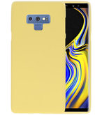 Color TPU Hoesje voor Samsung Galaxy Note 9 Geel