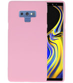 Color TPU Hoesje voor Samsung Galaxy Note 9 Roze