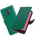 Hoesje voor Samsung Galaxy J8 Pull-Up Booktype Groen