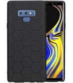 Hexagon Hard Case voor Samsung Galaxy Note 9 Zwart