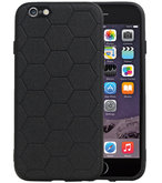 Hexagon Hard Case voor iPhone 6 / 6s Zwart