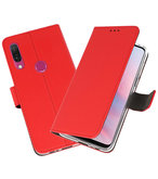 Wallet Cases Hoesje voor Huawei Y9 2019 Rood