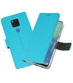 Wallet Cases Hoesje voor Huawei Mate 20 X Blauw