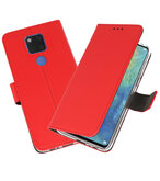 Wallet Cases Hoesje voor Huawei Mate 20 X Rood