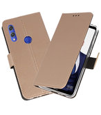 Wallet Cases Hoesje voor Huawei Note 10 Goud