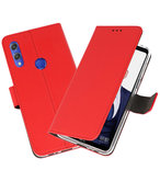 Wallet Cases Hoesje voor Huawei Note 10 Rood