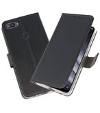 Wallet Cases Hoesje voor XiaoMi Mi 8 Lite Zwart