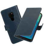 Hoesje voor Huawei Mate 20 Pull-Up Booktype Blauw