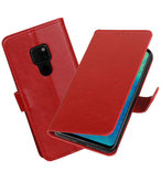 Hoesje voor Huawei Mate 20 Pull-Up Booktype Rood