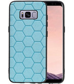 Hexagon Hard Case voor Samsung Galaxy S8 Blauw
