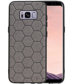 Hexagon Hard Case voor Samsung Galaxy S8 Grijs