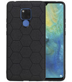 Hexagon Hard Case voor Huawei Mate 20 X Zwart
