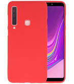 Rood Color TPU Hoesje voor Samsung Galaxy A9 2018