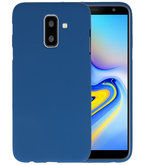 Navy Color TPU Hoesje voor Samsung Galaxy A6 Plus