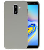 Grijs Color TPU Hoesje voor Samsung Galaxy A6 Plus