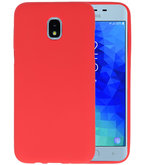 Rood Color TPU Hoesje voor Samsung Galaxy J3 2018