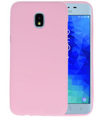 Roze Color TPU Hoesje voor Samsung Galaxy J3 2018