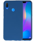 Navy Color TPU Hoesje voor Huawei P Smart Plus