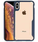 Navy Focus Transparant Hard Cases iPhone XS Max