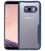Navy Focus Transparant Hard Cases voor Samsung Galaxy S8