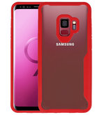 Rood Focus Transparant Hard Cases voor Samsung Galaxy S9