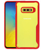 Rood Focus Transparant Hard Cases Samsung Galaxy S10e