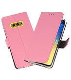 Wallet Cases Hoesje voor Samsung Galaxy S10e Roze