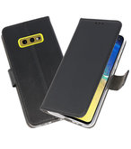 Wallet Cases Hoesje voor Samsung Galaxy S10e Zwart
