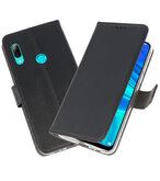 Wallet Cases Hoesje voor Huawei P Smart 2019 Zwart
