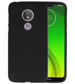 Color TPU Hoesje voor Motorola Moto G7 Power Zwart