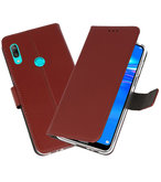 Wallet Cases Hoesje voor Huawei Y7 / Y7 Prime (2019) Bruin