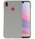 Color TPU Hoesje voor Huawei Y9 2019 Grijs