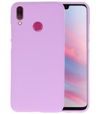 Color TPU Hoesje voor Huawei Y9 2019 Paars
