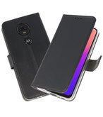 Booktype Wallet Cases Hoesje voor Motorola Moto G7 / G7 Plus Zwart